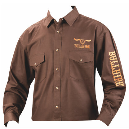 Bullhide Western Shirt Brown