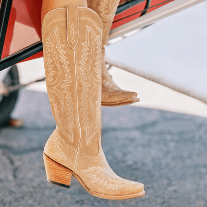 Casanova X Toe Truly Taupe Western Boots Ariat