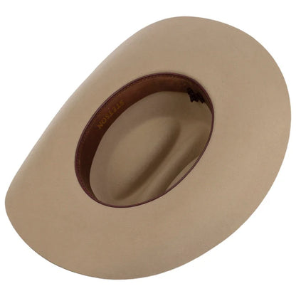 Stetson Cashmere Westernhatt Beige – Premium Cowboyhatt i Ull &amp; Cashmere