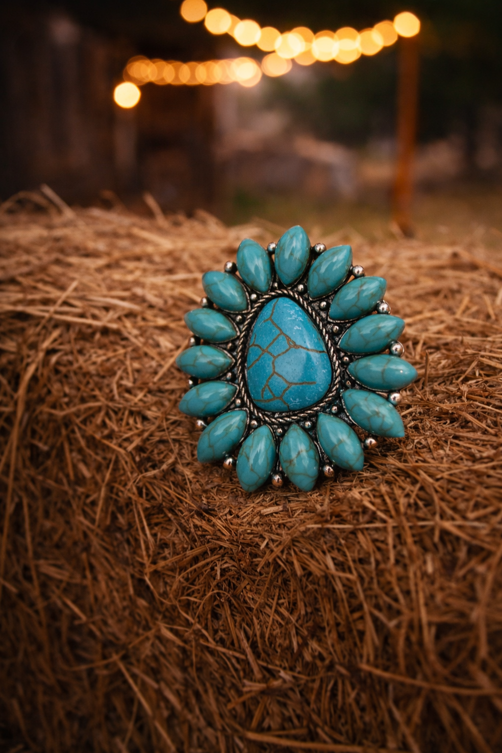 Ring Turkos Concho