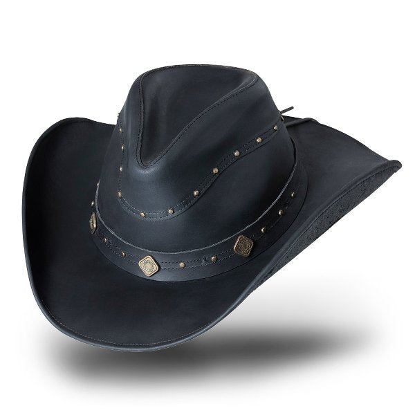 Dundee Leather Western Hat