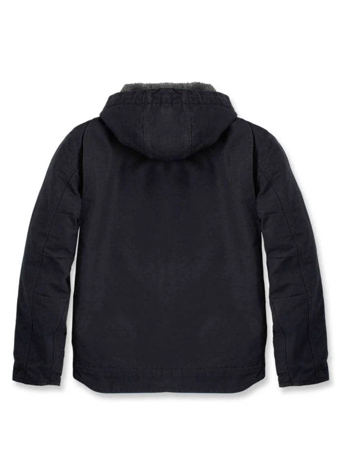 Carhartt Washed Duck Sherpa Lined Jacket Black