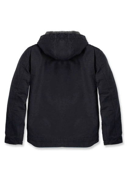 Carhartt Washed Duck Sherpa Lined Jacket Black