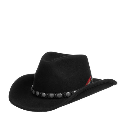 Stetson Hackberry Western Hat - Black