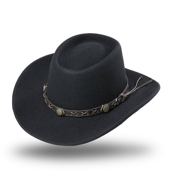 Gambler Westernhatt Black