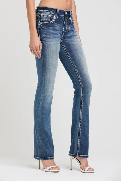 Wing Modify Boot Cut Jeans Grace In La