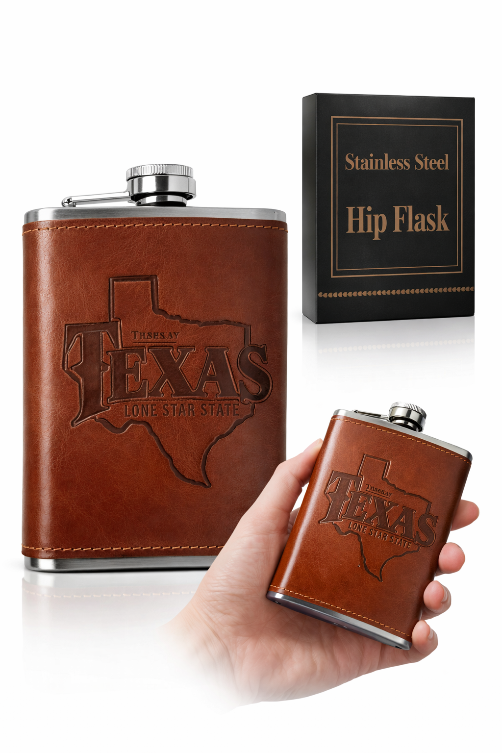 Hip Flask Texas
