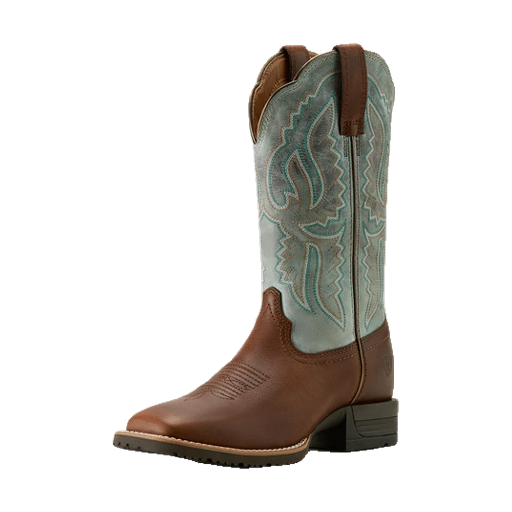 Hybrid Ranchwork Peanut Western Boot Ariat