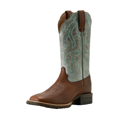 Hybrid Ranchwork Peanut Western Boot Ariat