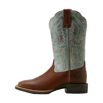 Hybrid Ranchwork Peanut Western Boot Ariat