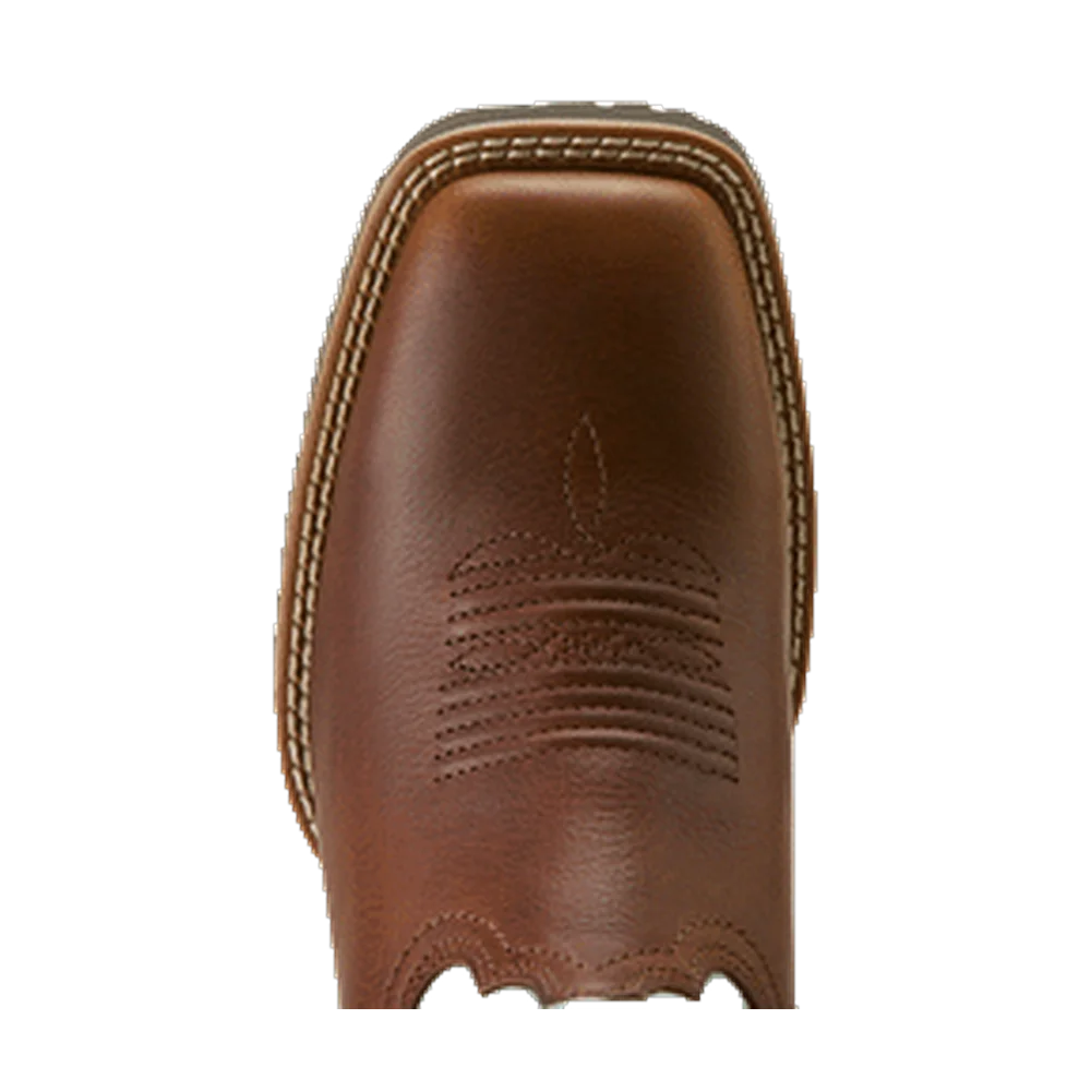 Hybrid Ranchwork Peanut Western Boot Ariat