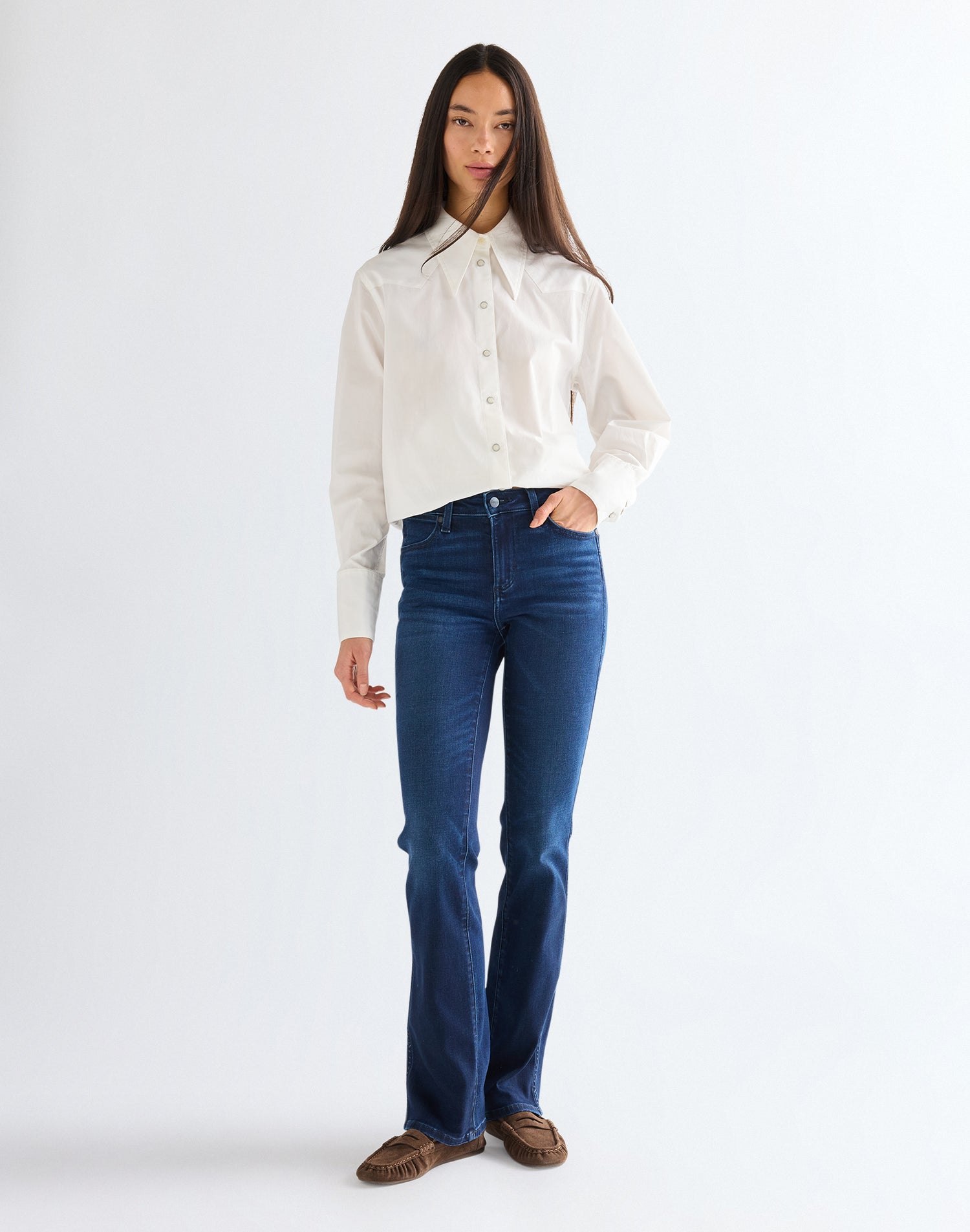 Bootcut Nightshade Wrangler Jeans