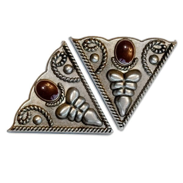 Kragspetsar Silver/Brun