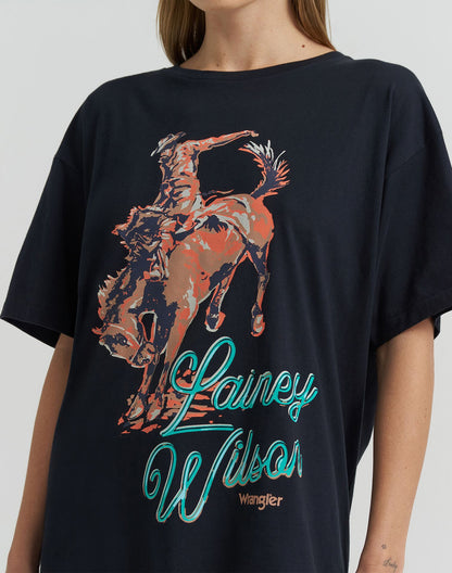 Lainey Wilson x Wrangler Work Oversized Tee