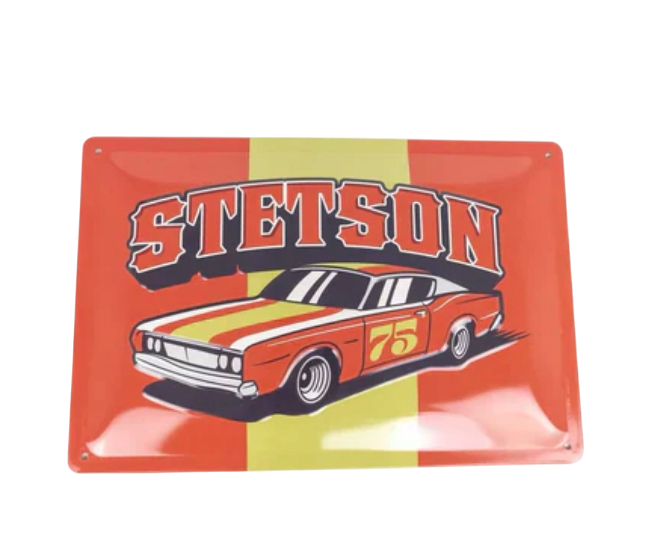 Stetson Mustang Metallskylt Stetson