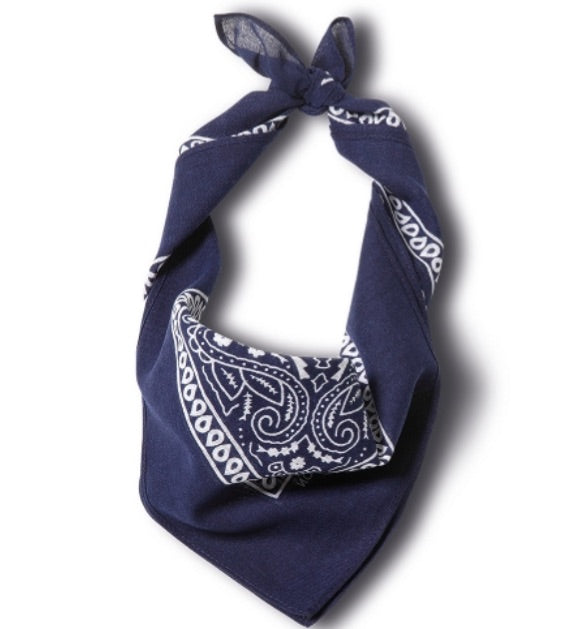Navy Blue Bandana