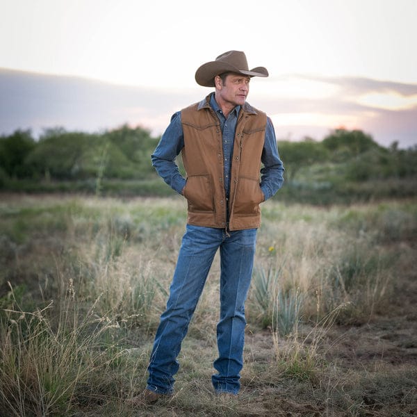 Owen Vest Brown STS Ranchwear