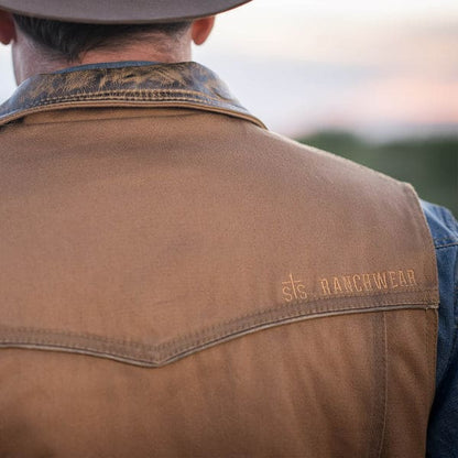 Owen Vest Brown STS Ranchwear