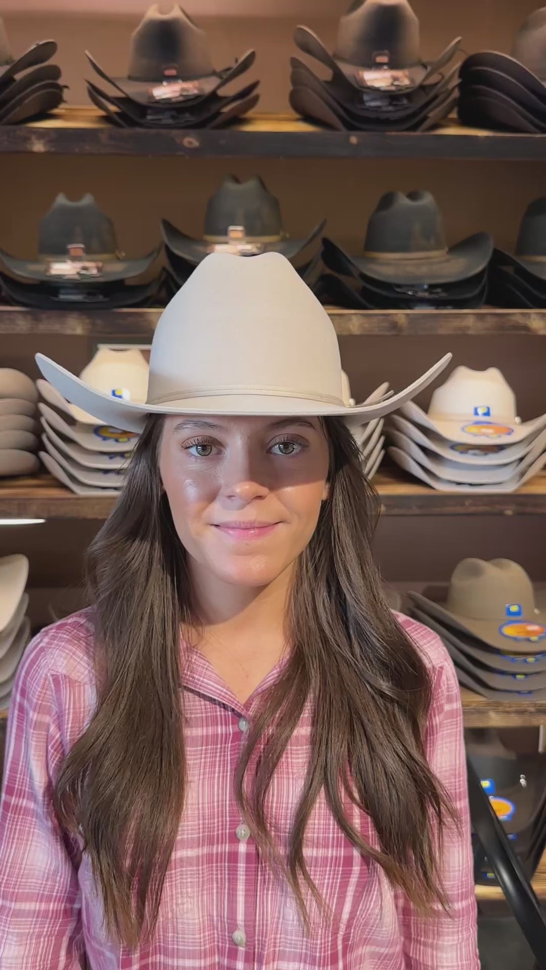 Stetson Cashmere Westernhatt Beige i Ull och Cashmere