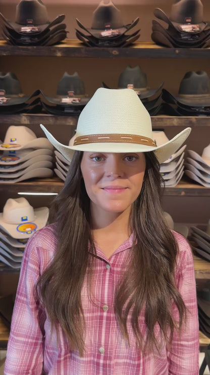 Stetson Edcouch Western Toyo Stråhatt