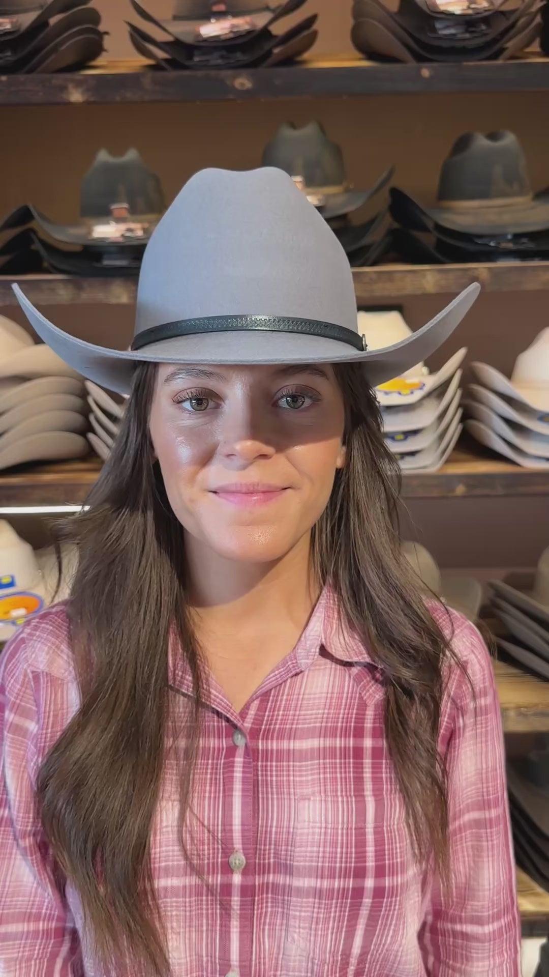 Stetson Western Rancher Westernhatt Grå i Ull och Cashmere