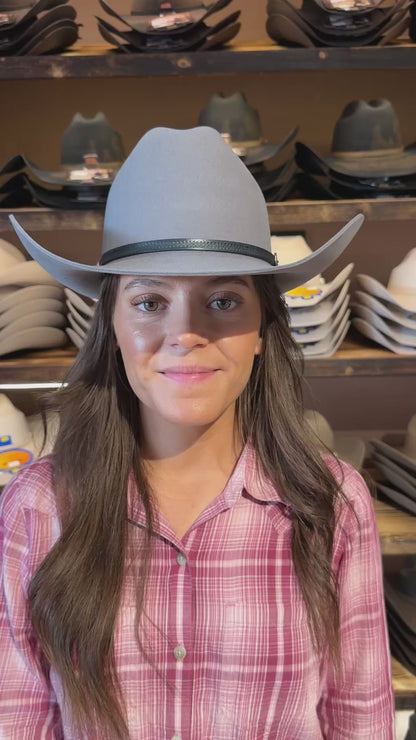 Stetson Western Rancher Westernhatt Grå i Ull och Cashmere