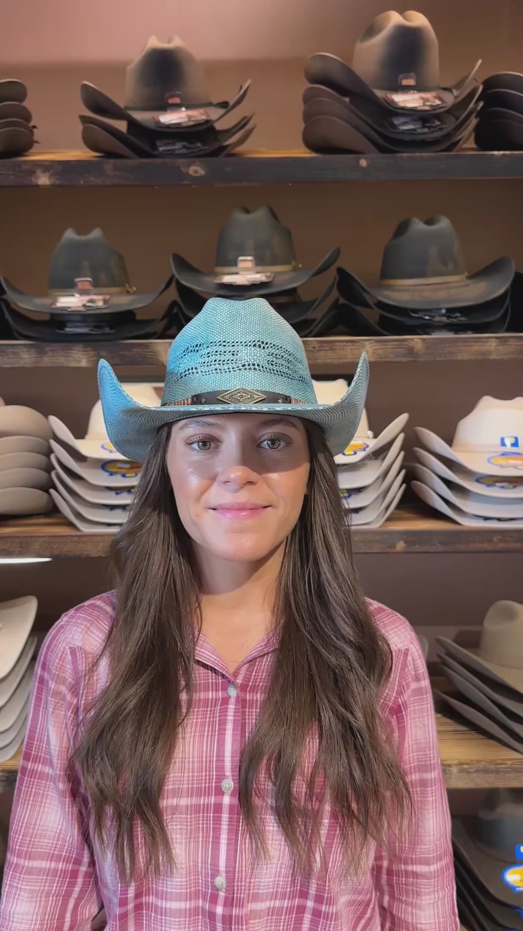 Full Speed Denim Western Hat