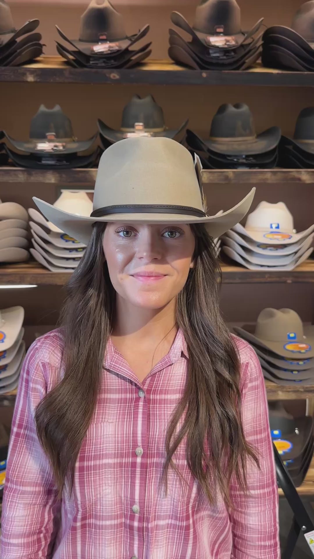 Stetson Evansville Cashmere Westernhatt Light Brown