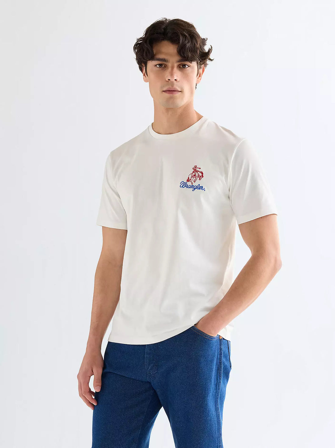 Regular Embroidery Tee Wrangler