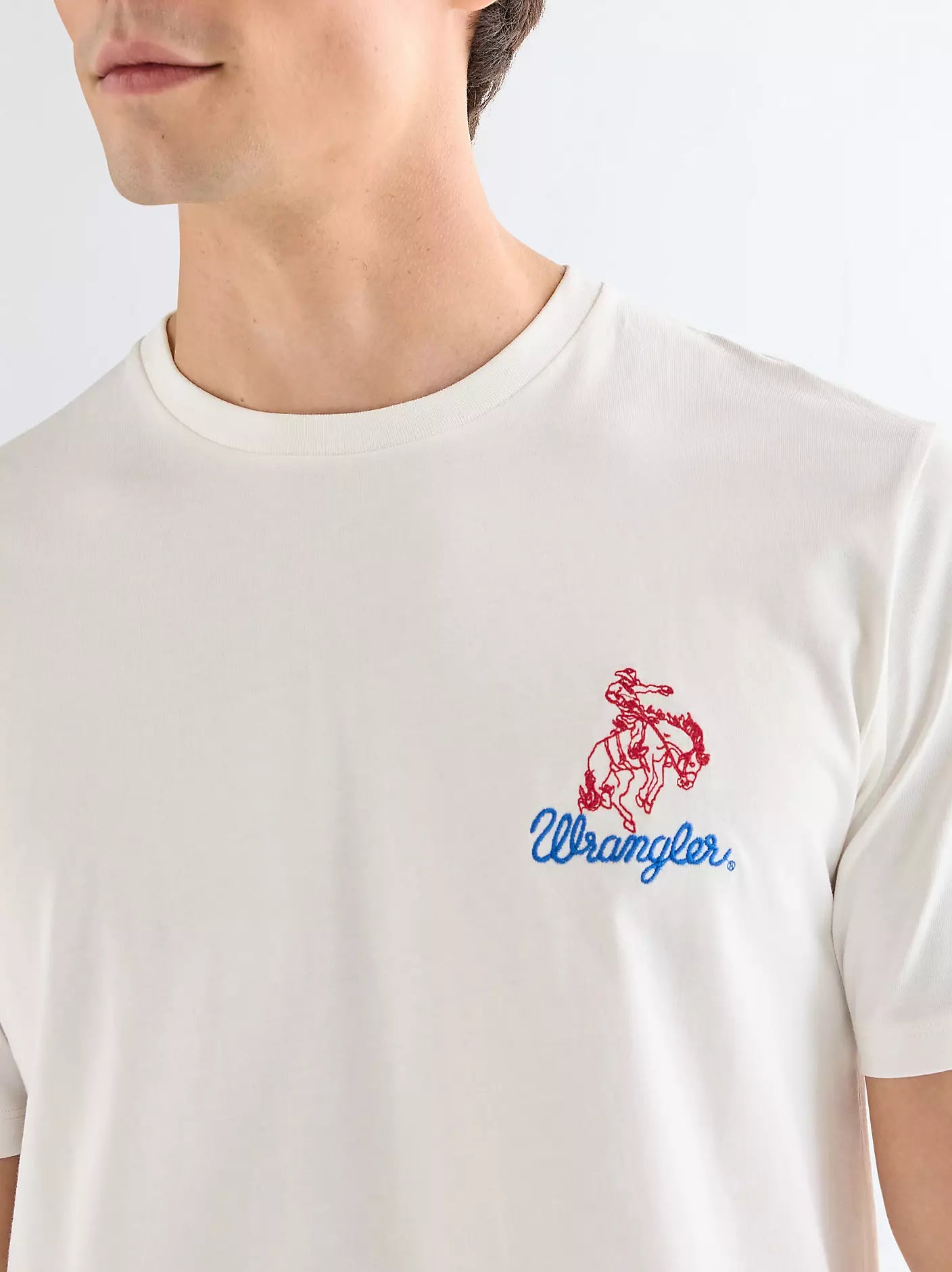 Regular Embroidery Tee Wrangler