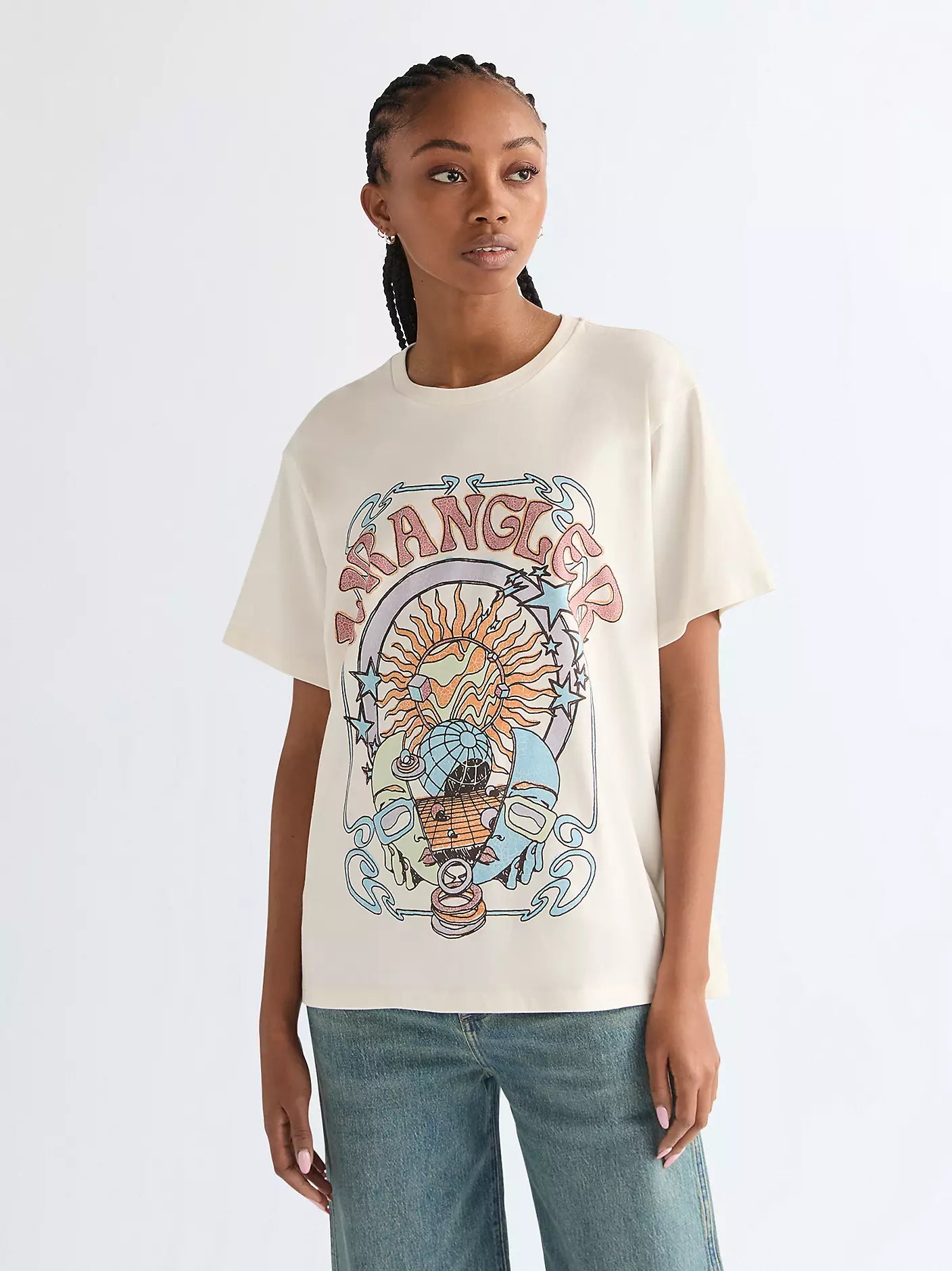 Relaxed Girlfriend Tee Wrangler