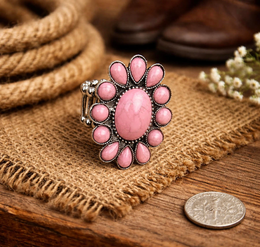 Ring Ljus Rosa Concho