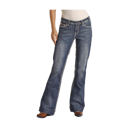 Petal Stitch Trouser Jeans