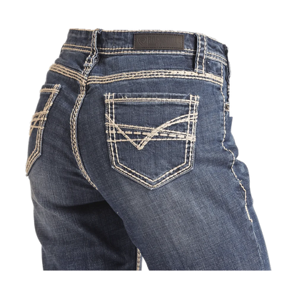 Petal Stitch Trouser Jeans