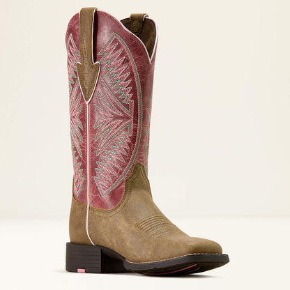 Round Up Ruidoso Wide Square Toe Western Boot