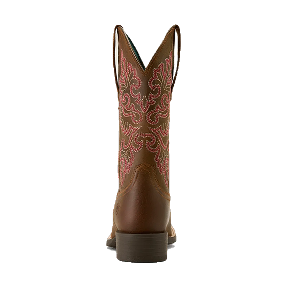 Round Up StretchFit Wide Square Toe Western Boot Western Boot Ariat