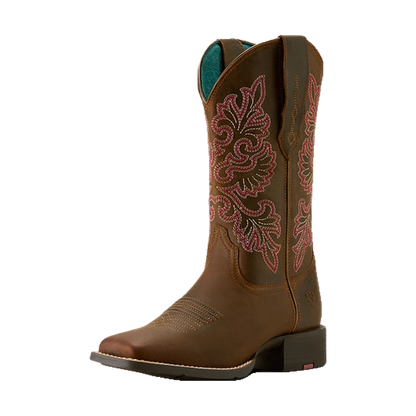 Round Up StretchFit Wide Square Toe Western Boot Western Boot Ariat