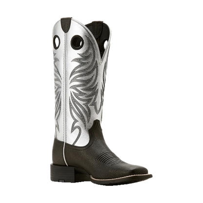 Round Up Ryder Silver Western Boots Ariat