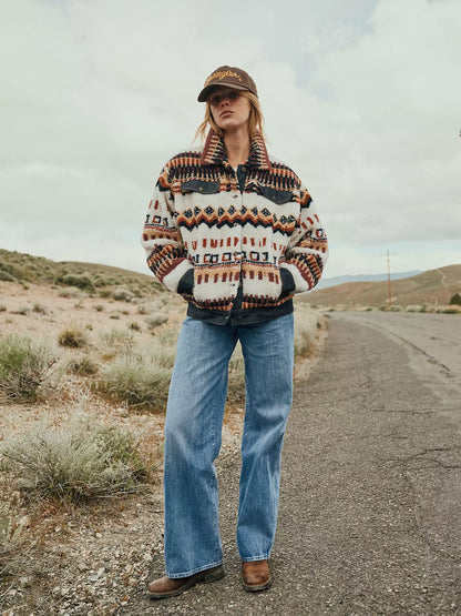 Wrangler Relaxed Sherpa Trucker Jacket – Fun Fairisle
