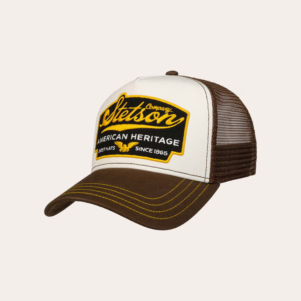 Trucker Cap American Heritage Brun