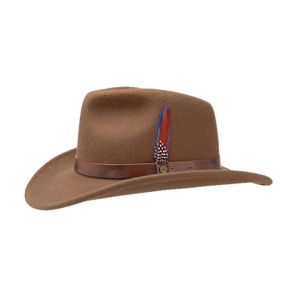 Stetson Western Woolfelt Light Brown Hat