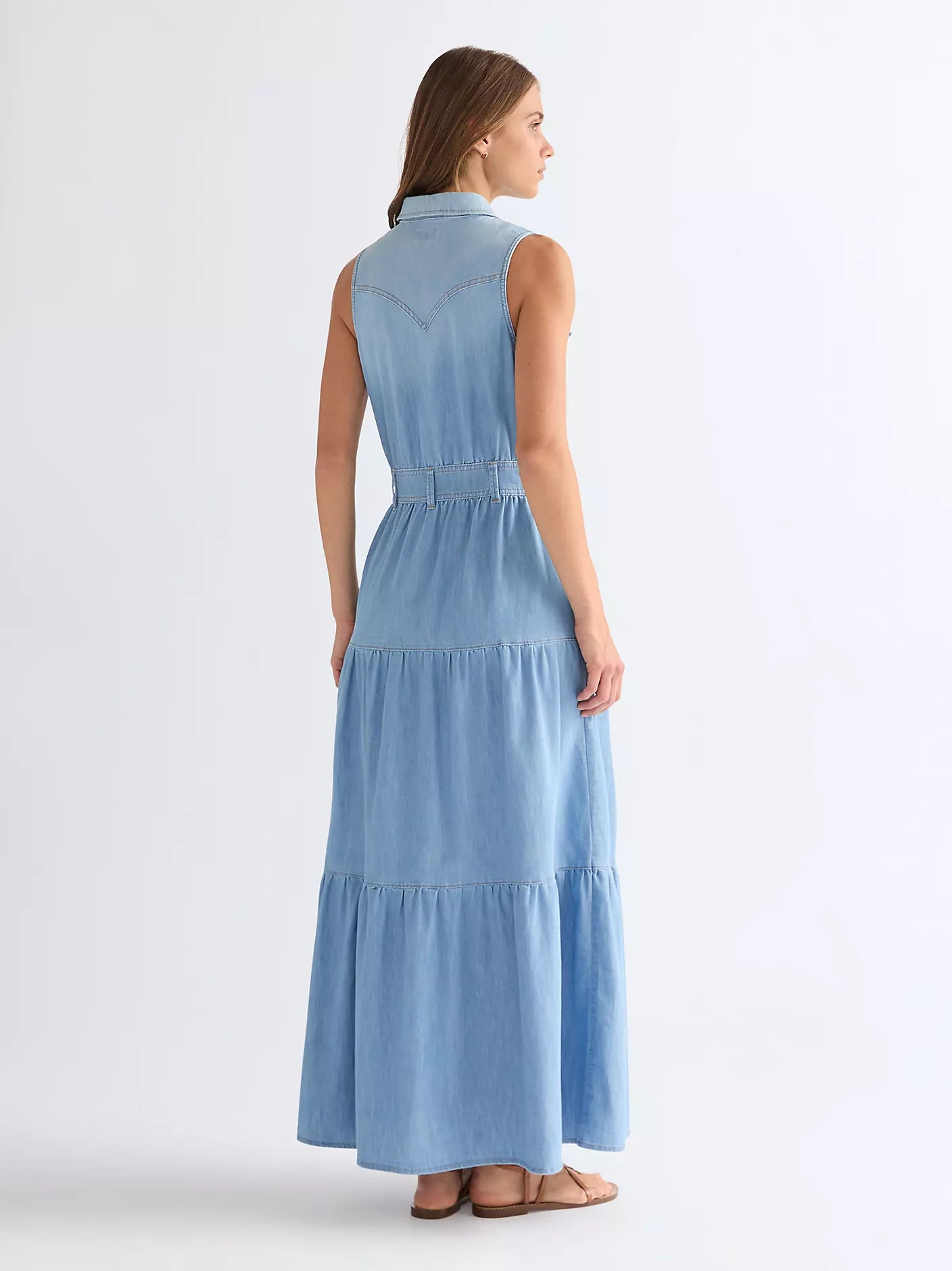 Regular Tiered Maxi Dress Wrangler
