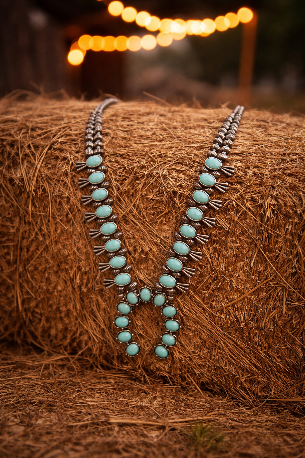 Turkost halsband