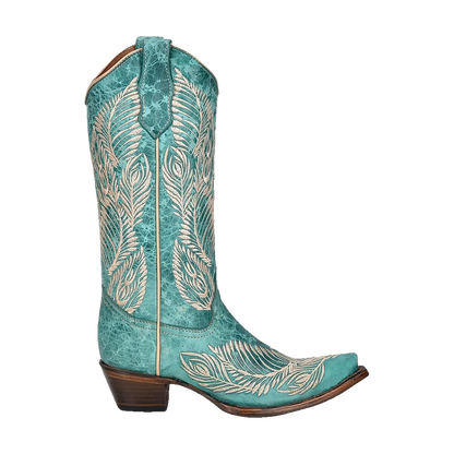 Circle G By Corral Ladies Turquoise Western Boots