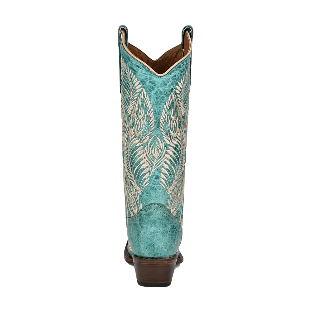 Circle G By Corral Ladies Turquoise Western Boots