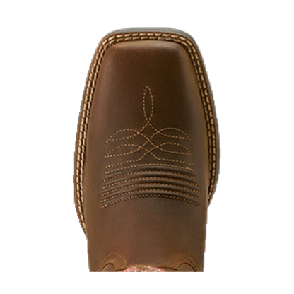 Round Up StretchFit Wide Square Toe Western Boot Western Boot Ariat