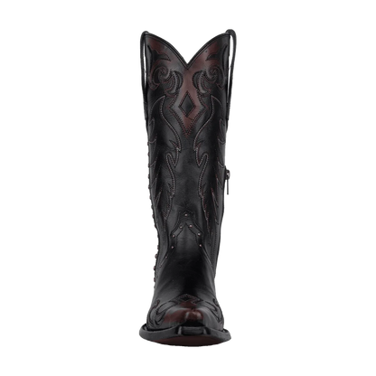 Corral Triad Studded - Damboots i Black Cognac