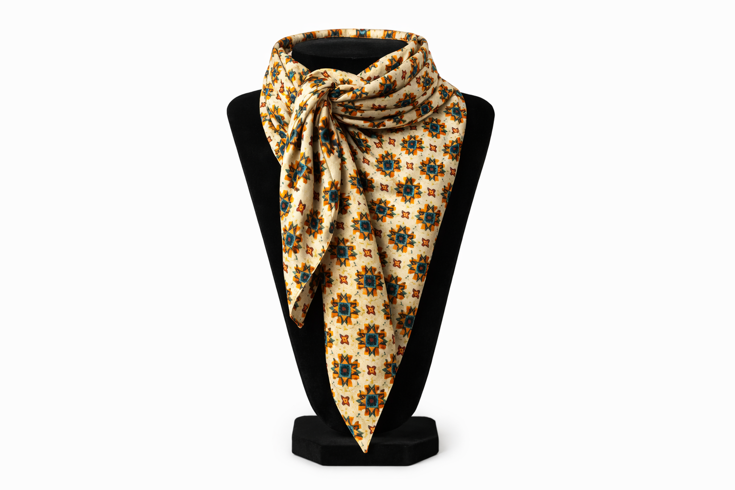 Wild  Rag 100% Silke Aztec