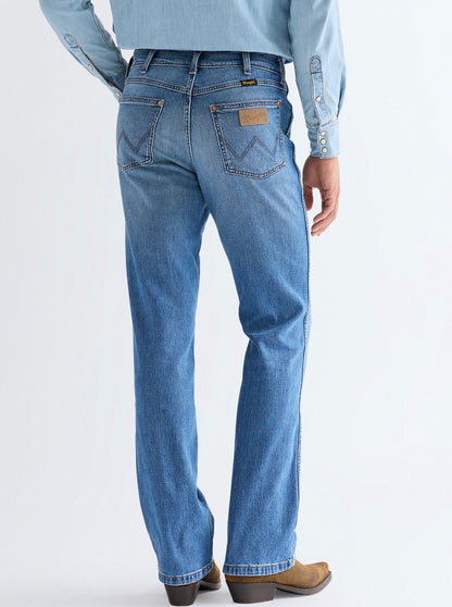 Wrancher Bootcut Jeans Harbour Blue