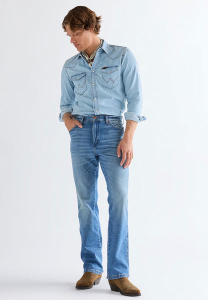 Wrancher Bootcut Jeans Harbour Blue